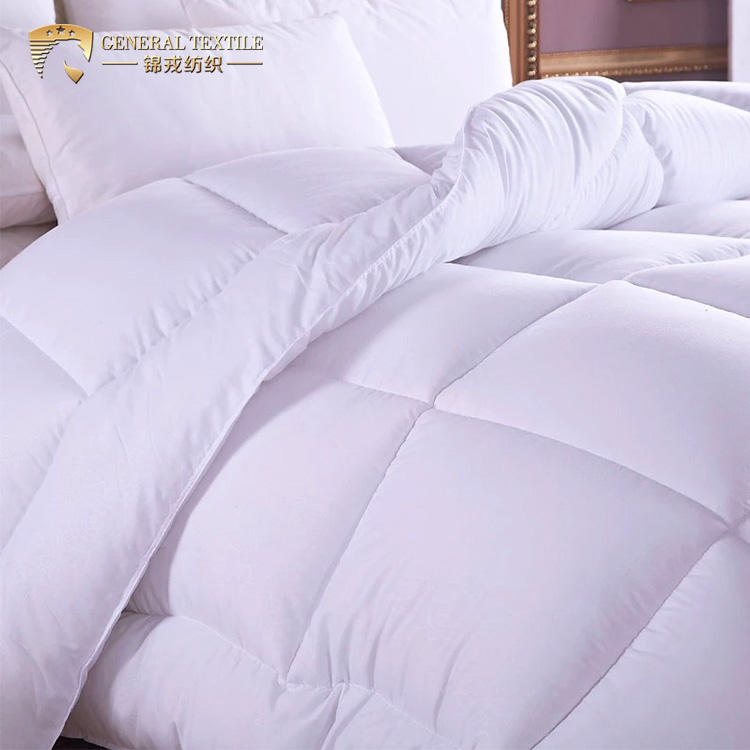 100% Cotton Filling 350GSM Microfiber Quilts for Four Seasons