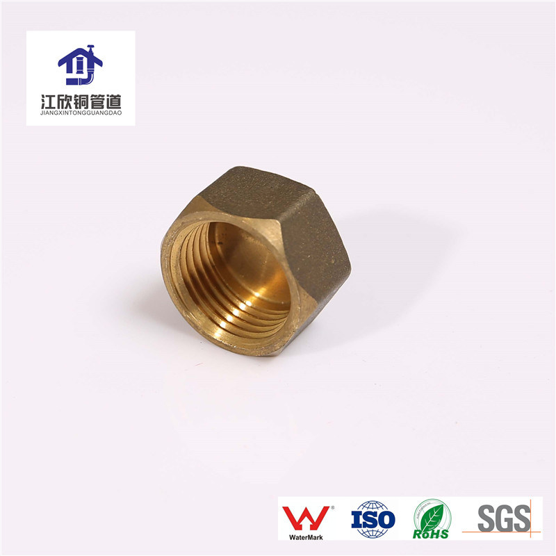 Manufacturer Brass Nut / Copper End Cap for Refrigeration Pipe Fittings