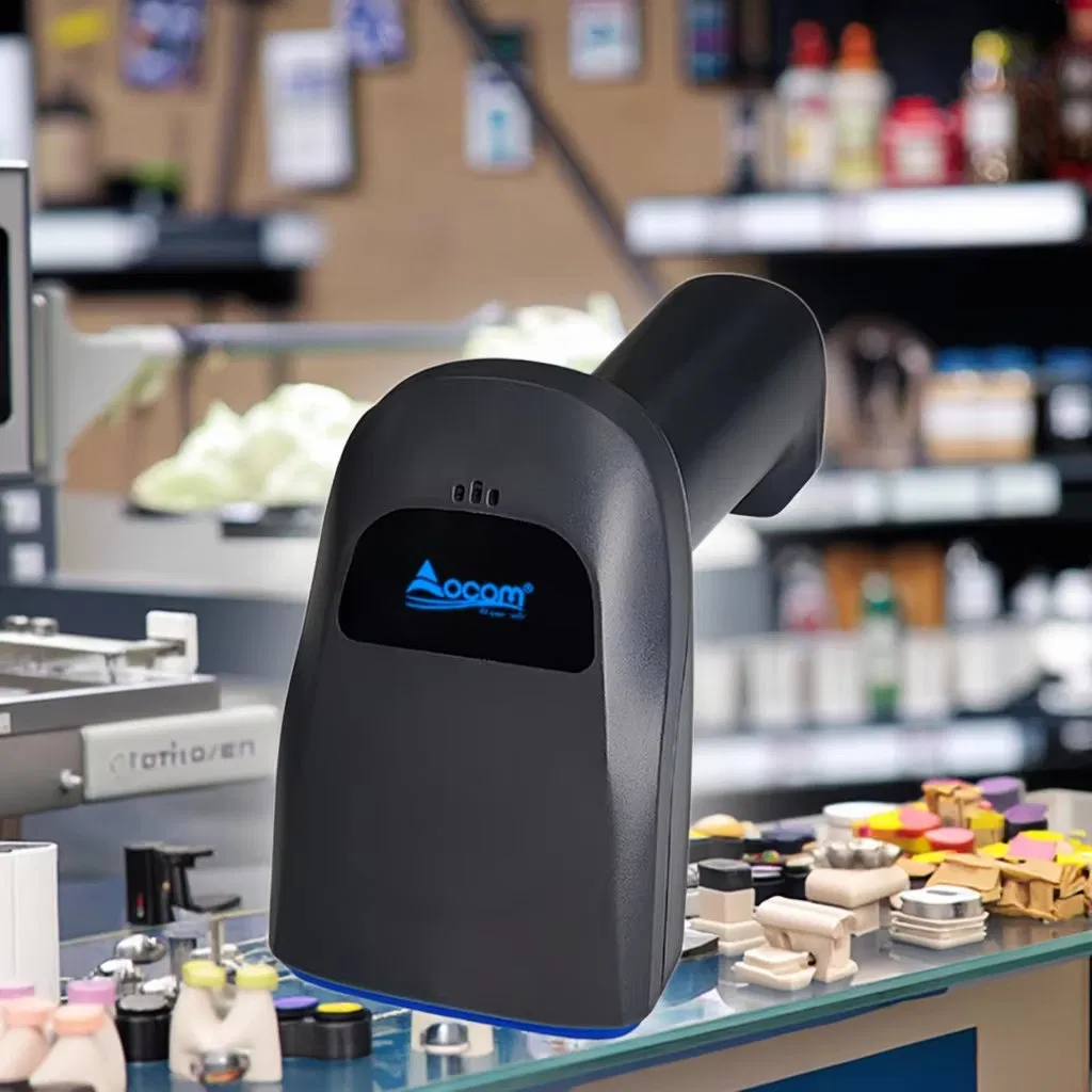 Industrial 2D Wired Barcode Scanner for Retail & Logistics, Support Customized Functions