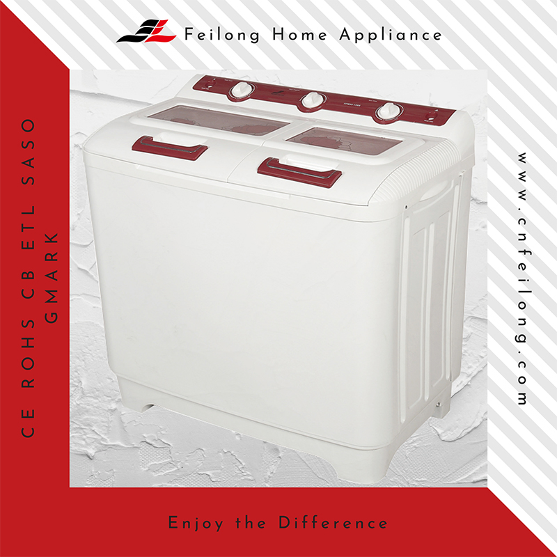 7kg China Best Hot-Selling Xpb70-2208SA Semi-Auto Twin Tub Washing Machine
