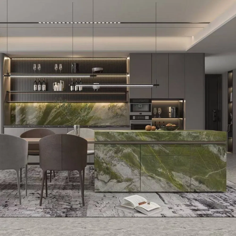 High-Performance Artificial/Natural Marble Stone for Luxury Interiors (Hotels/Villas): Kitchen Countertop, Bathroom Floors, Wall Panels, Tiles, Stairs, Window S