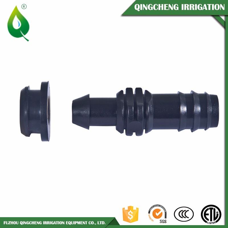 Drip Irrigation Pipe Fitting Barbed Plastic Tee Connector