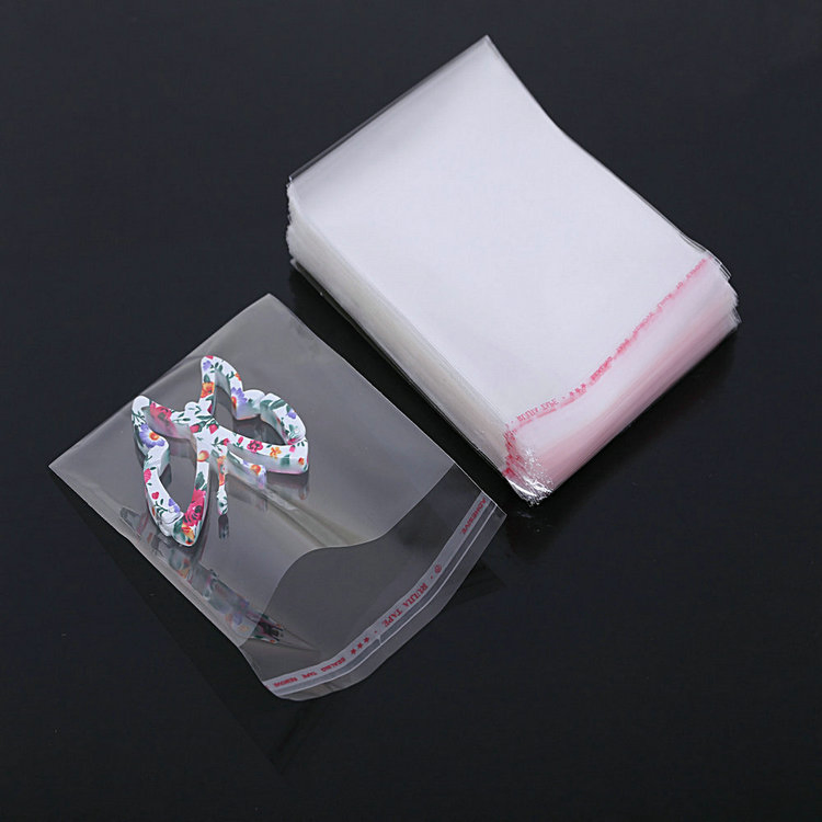 Transparent Cellophane Clear OPP Plastic Self Adhesive Bag for Packaging Bag