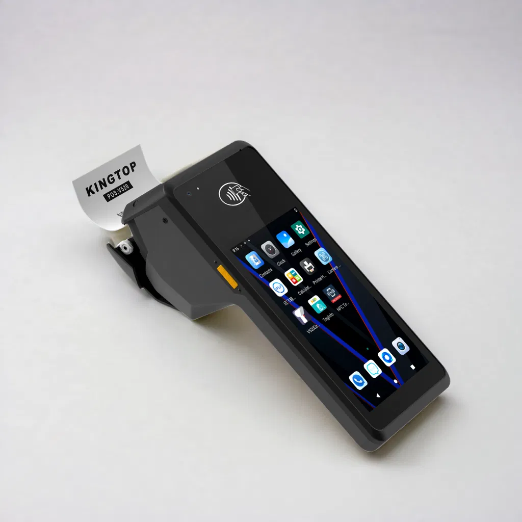 Versatile POS Terminal with Integrated Thermal Printer and Android 11