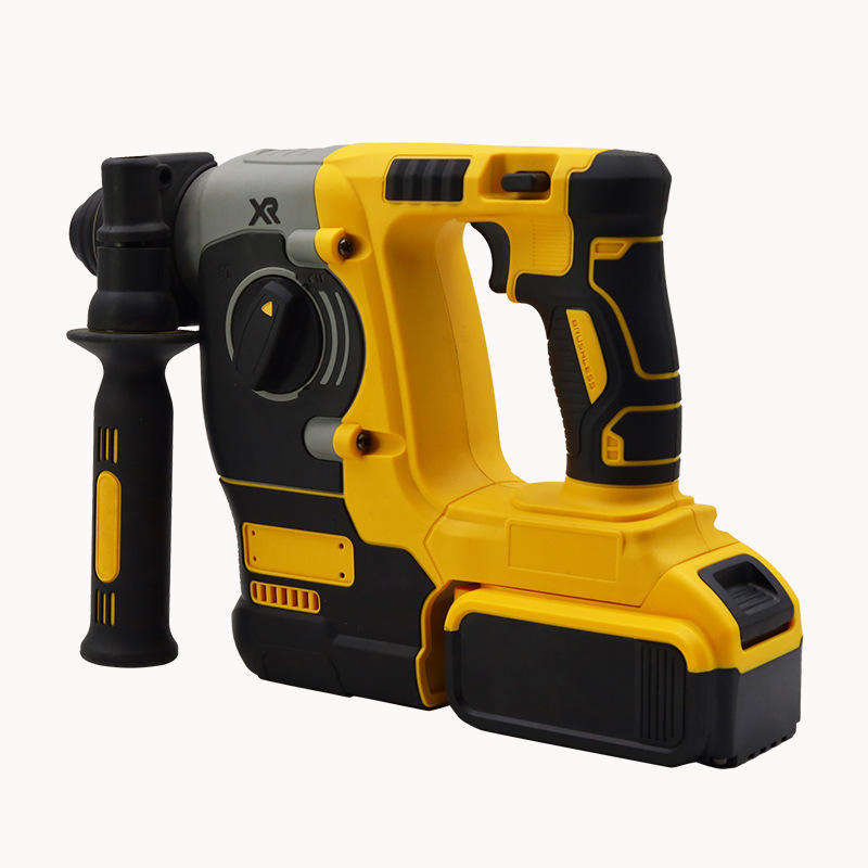 40V Cordless Rotary Hammer Drill Industrial Impact Hammer for Heavy-Duty Construction and DIY Use