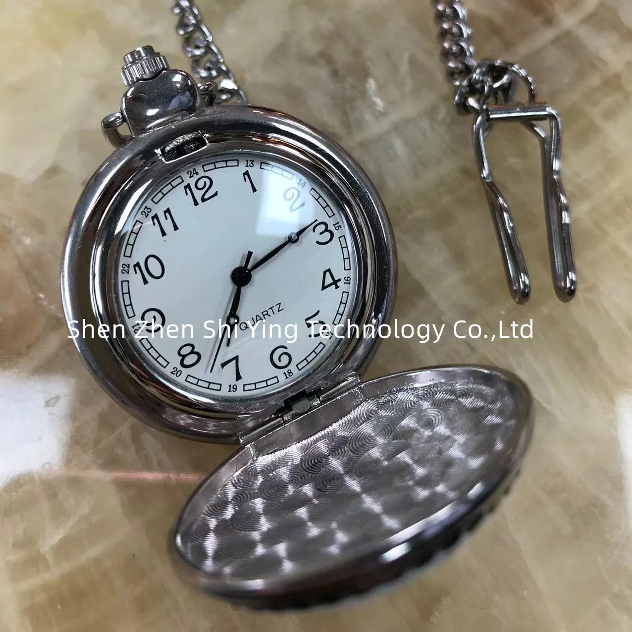 Promotion Gold Gift Pocket Watch with Your Own Logo