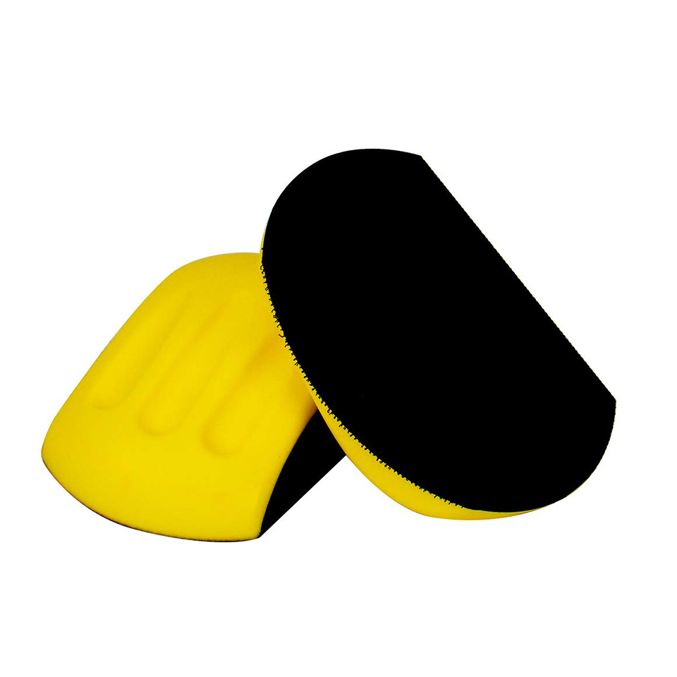 Yellow Hand Sanding Blocks