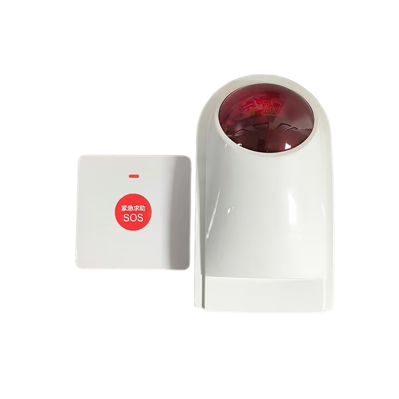 Wireless Audible and Visual Emergency Alarm System