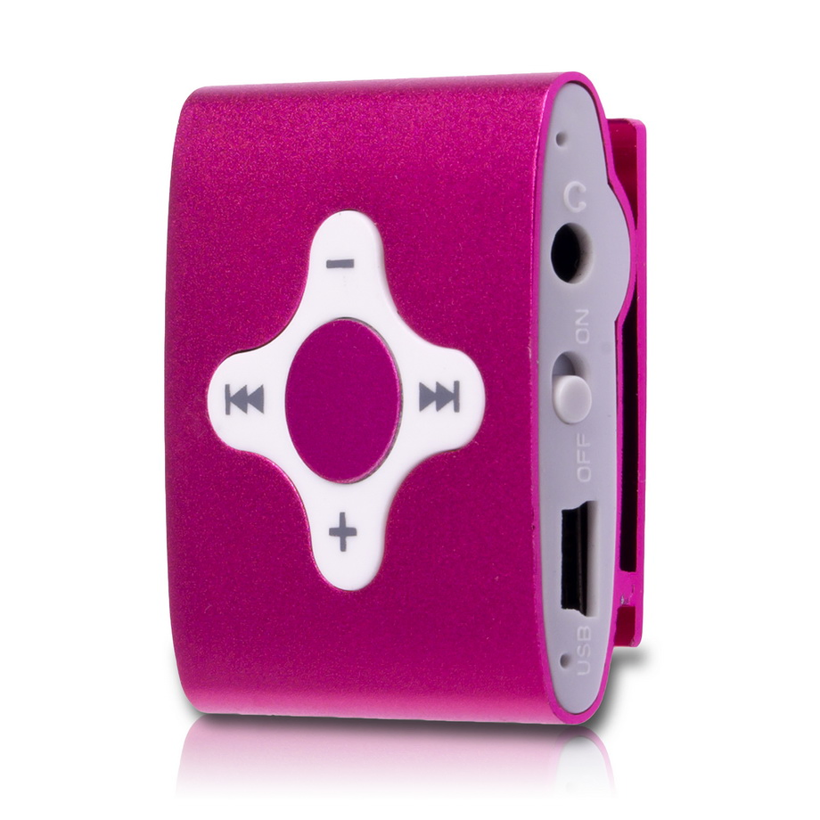 MP3-плеер на клипсе, 4GB, без экрана