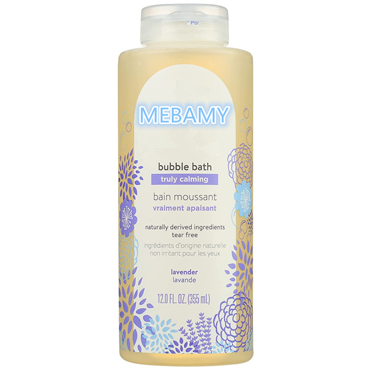 Vegan Truly Calming Lavender Bubble Bath Tear Free Kids Bubble Bath