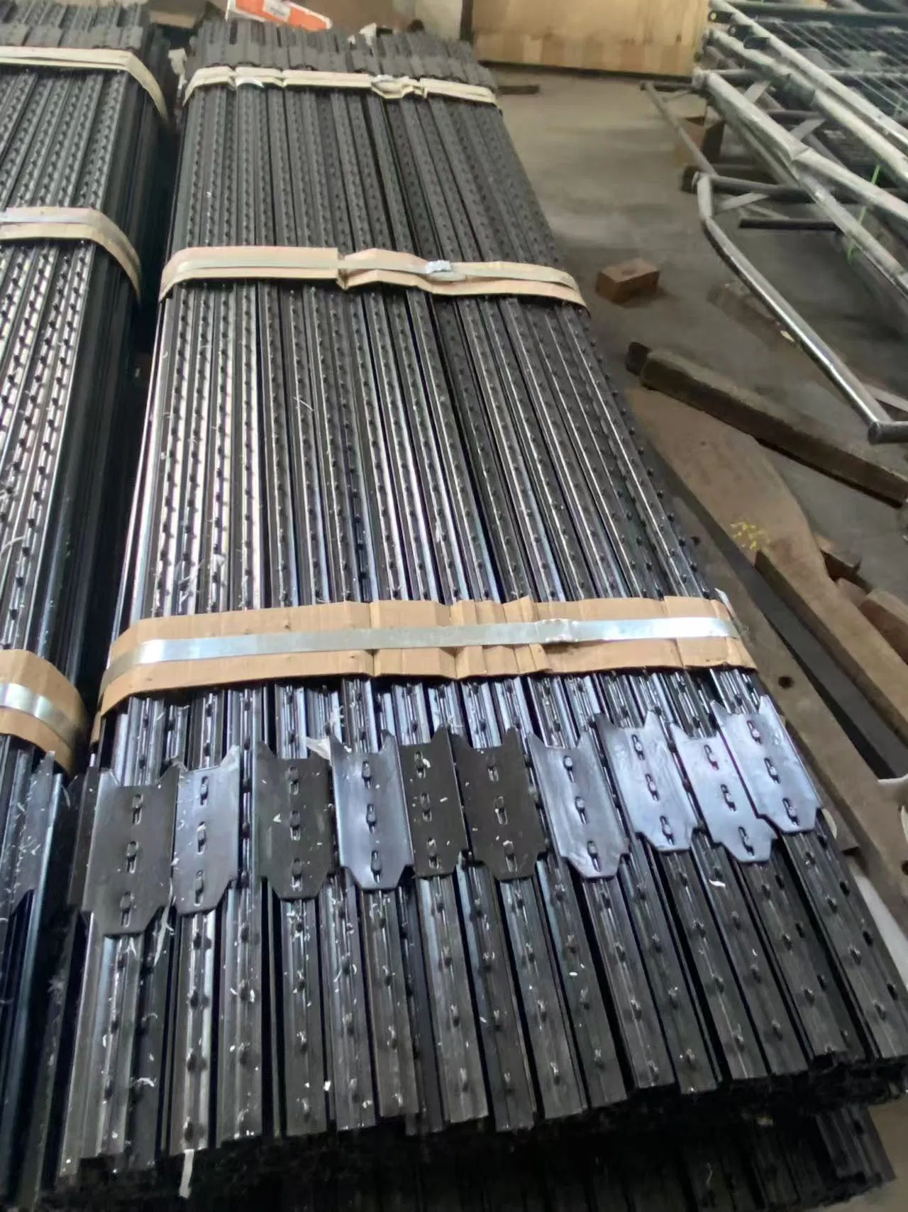 12FT Corrosion Resistant Steel T-Post for Wire Fencing Applications