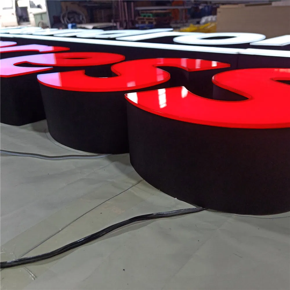 Custom Made Advertising LED Frontlit Channel Letter Signs for Business