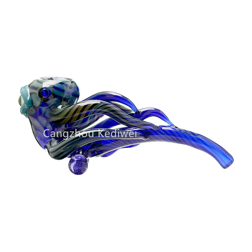 Us Glass Wigwag Hammer Pipe Hand Pipe Dry Smoking