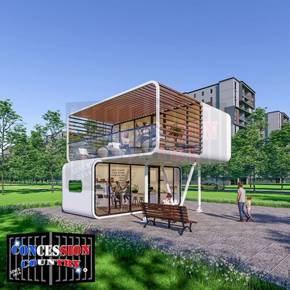 Popular China Office Pod Prefabricated House Apple Cabin Custom Tiny House Apple Cabin
