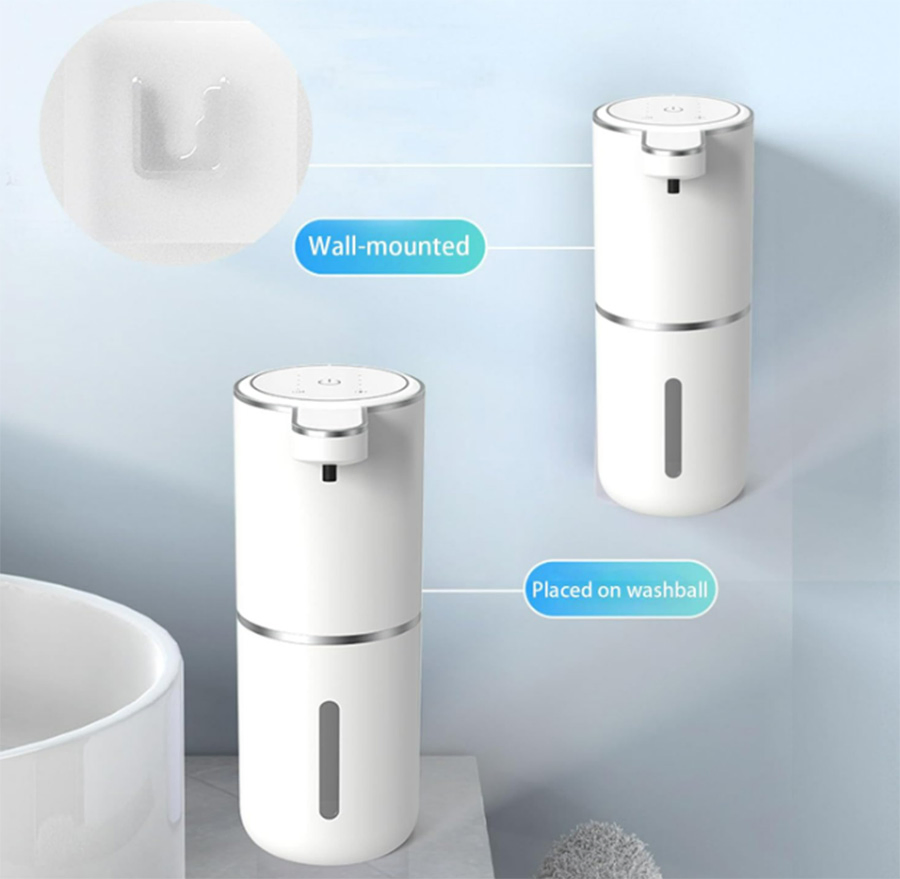 Automatic Foaming Soap 400ml USB Rechargeable Dispenser
