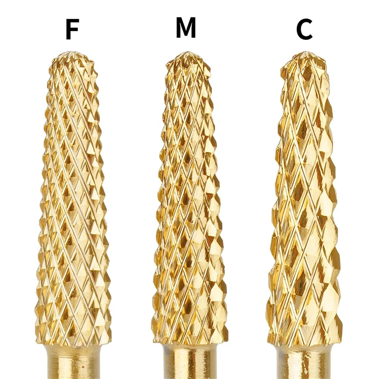2.35mm Carbide Nail Drill Bit Small Cone Bit Remove Gel Nail Care Cuticle Drill Bits Efile Accessories Tungsten Carbide