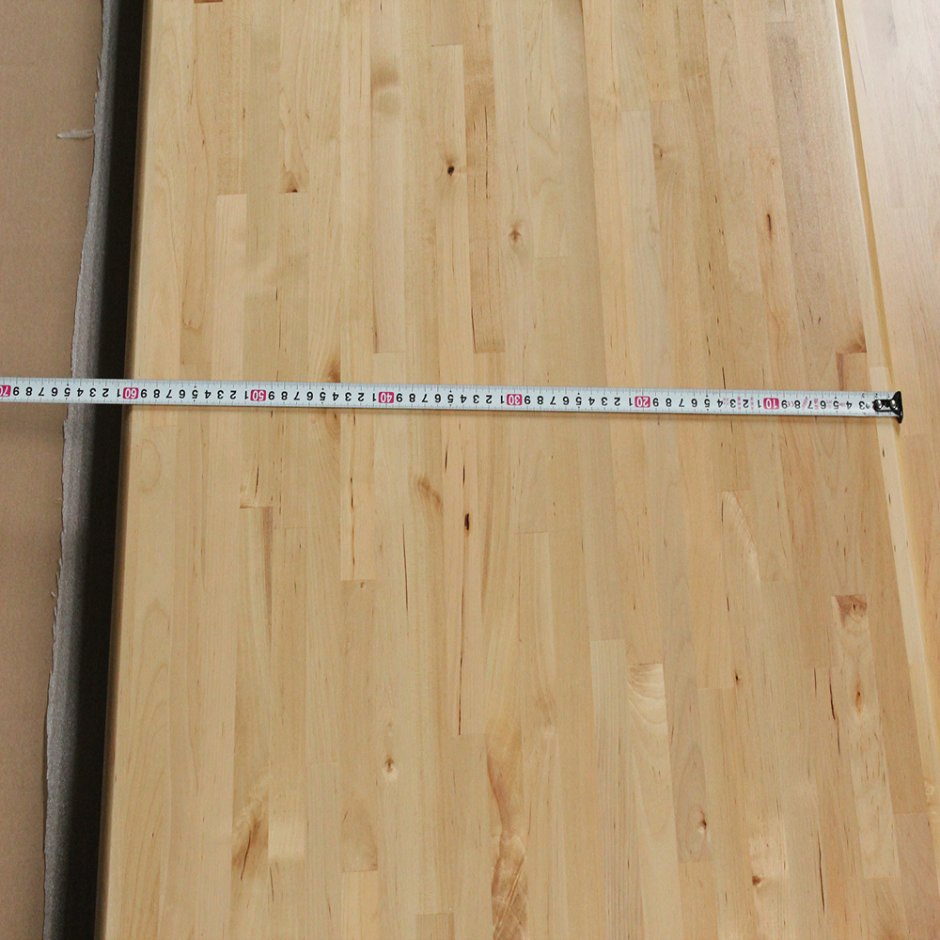 High-Temp Dried Worktops, Smooth Zero-Burr Touch, Green Wax Oil, Custom Furniture
