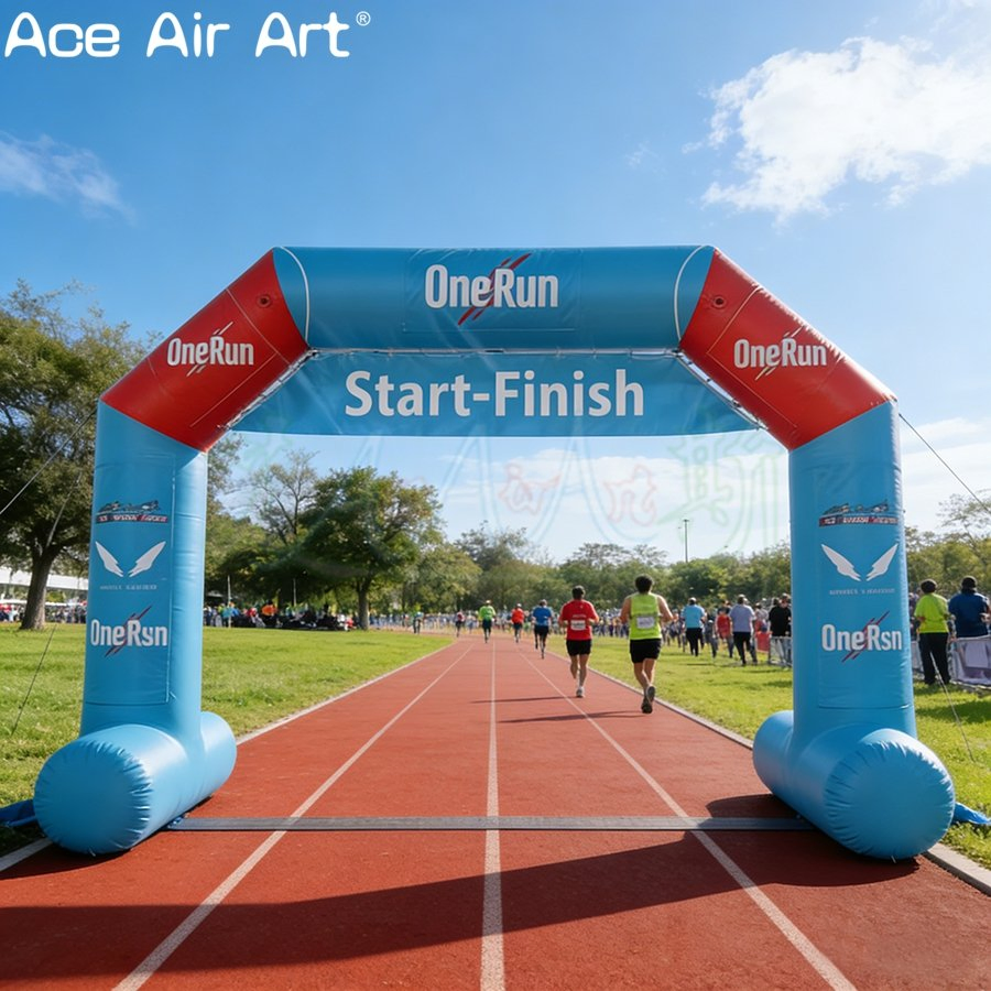 Customized Inflatable Start Finish Line for Sport Events Inflatable PVC Archway
