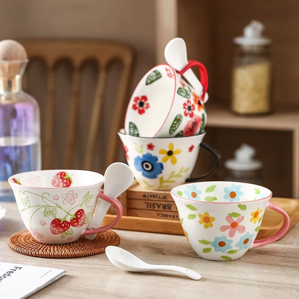 Керамическая кружка для чаепития, экологичная