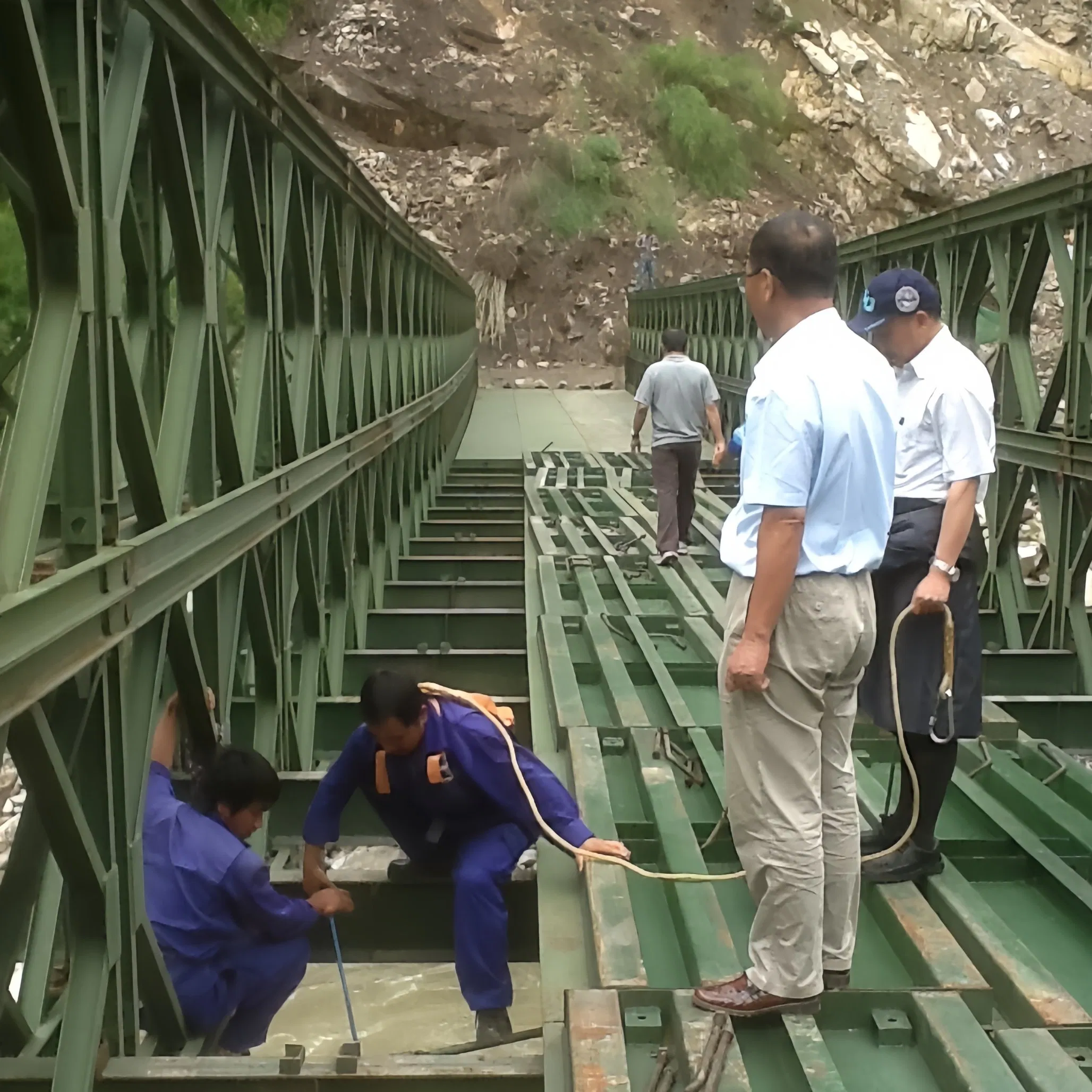 Steel Truss Girder Bridge Kit for Long Span Construction