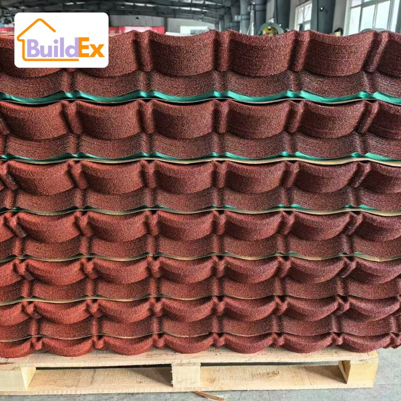 Stone Coated Metal Roofing – Bond Style Tile – Lightweight & Durable – Perfect for Villas and Residential Homes