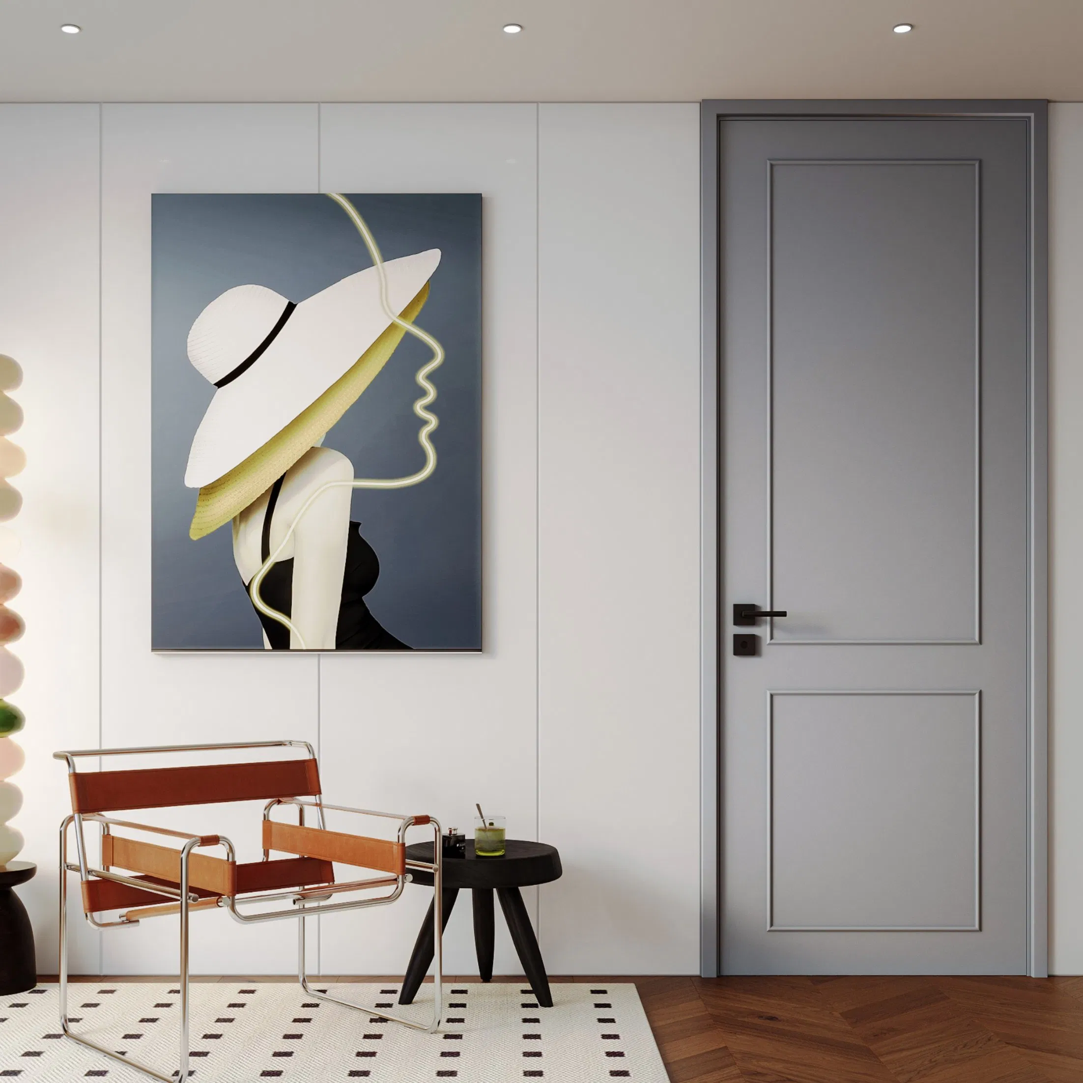 Impact-Resistant UPVC Door for Storm-Prone Areas