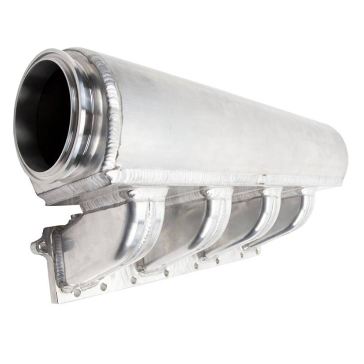 Алюминиевый впускной коллектор с интеркулером