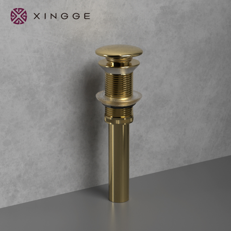 Premium Durable Pop-up Bathroom Sink Drain Without Overflow