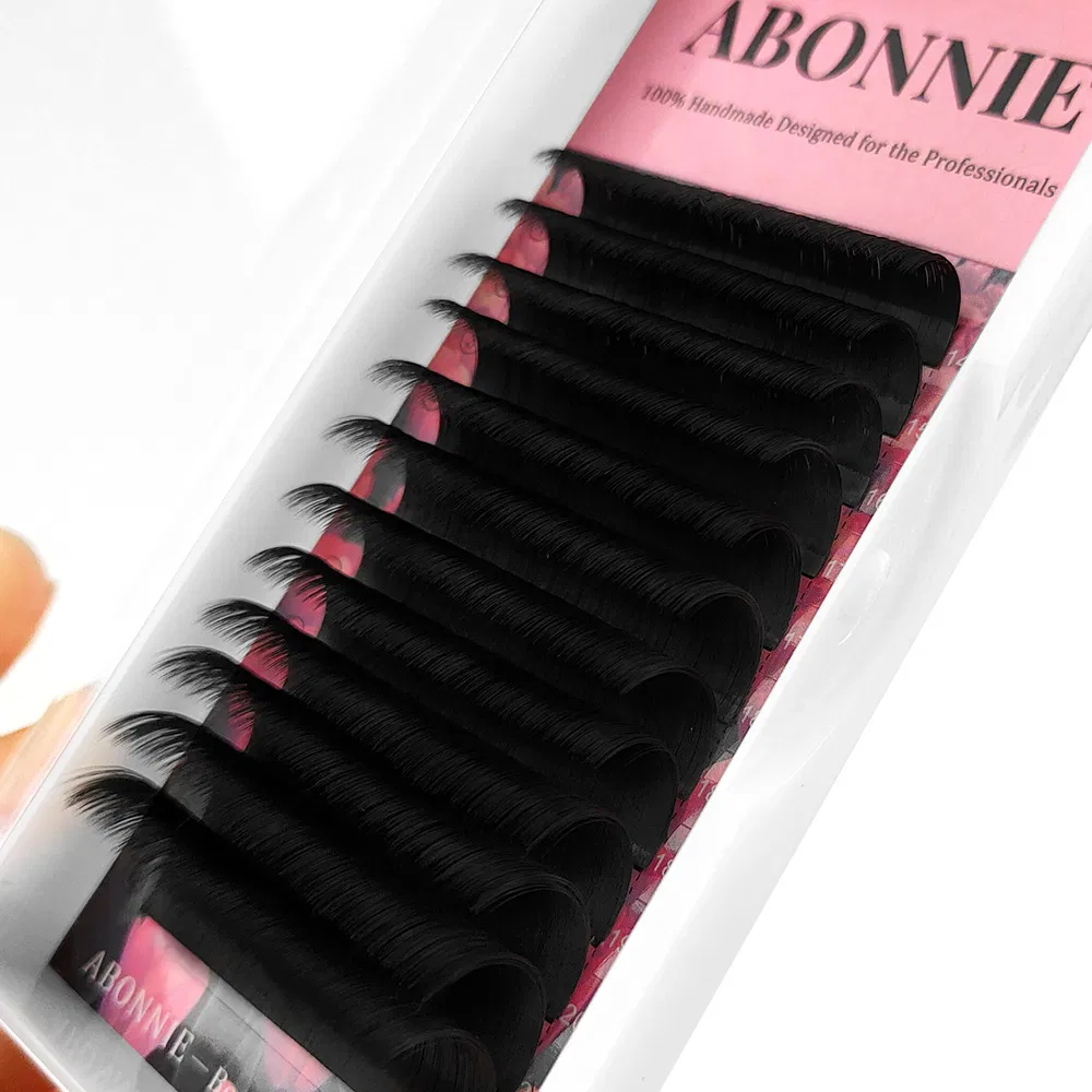 12 Rows 0.05mm C/D Hybrid Length Fast Bloom Classic Easy Fans Lashes