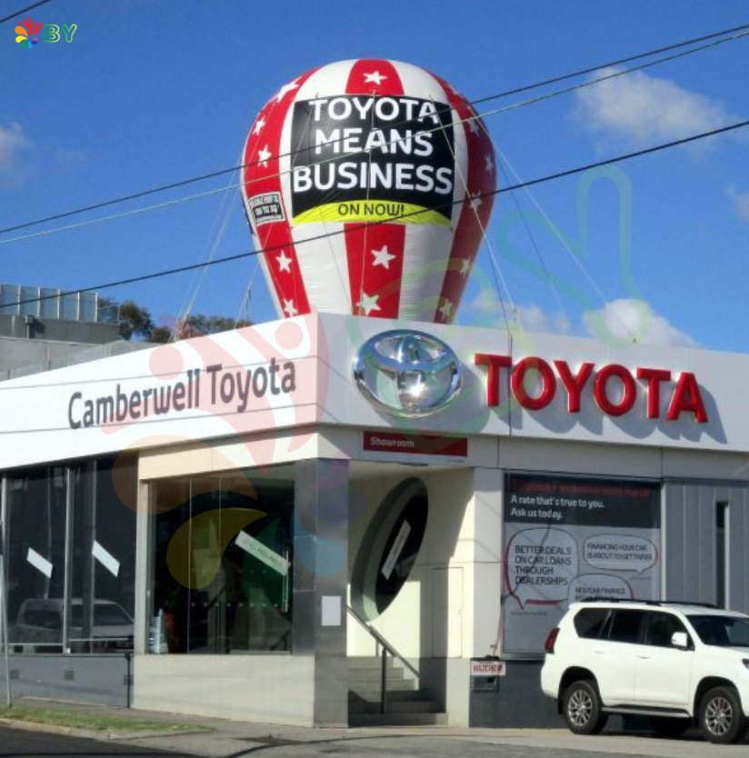 Outdoor Rooftop Large Advertising Inflatable Ground Balloon Hot Air Balloon for Sale Inflatable Balloon