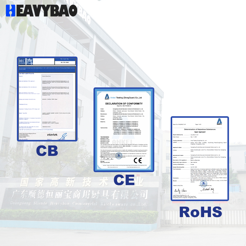 Heavybao One Step Solution Compact Design Luxurious Modern Commercial Kitchen Equipment