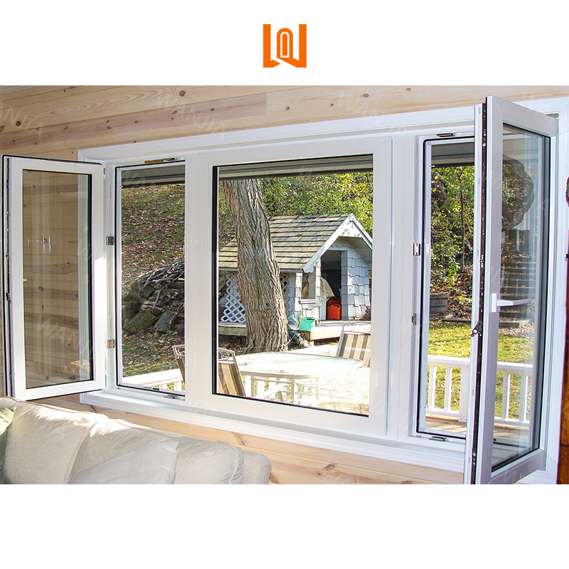 White French Design Plastic Steel Profile PVC UPVC Windows