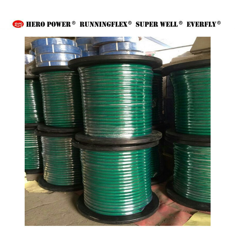 Rsy Garden Hose PVC Tube for Air Water Synthetic Rubber Flexible and Custom Cut