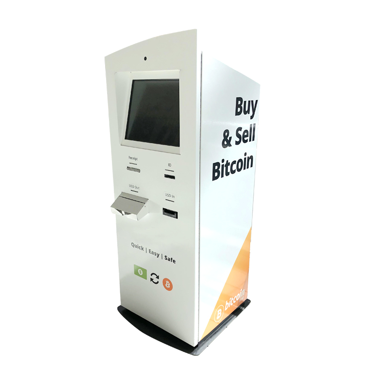 Banknote Deposit Bill Kiosk Crypto Cash Dispenser Bank ATM Machines Currency Exchange Machine Payment Kiosk