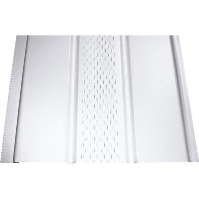 Vented 12inch X 12FT Aluminum Soffit for Canada