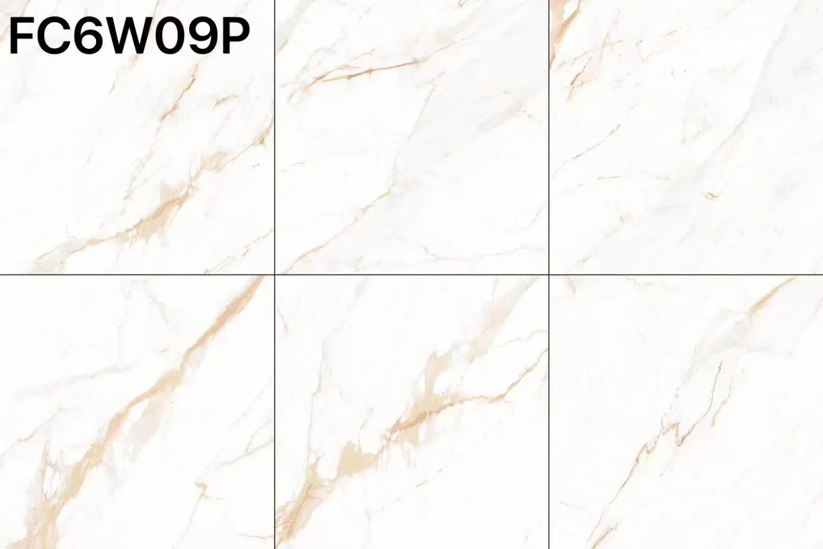 Керамогранитная плитка 600x600 мм мрамор белый