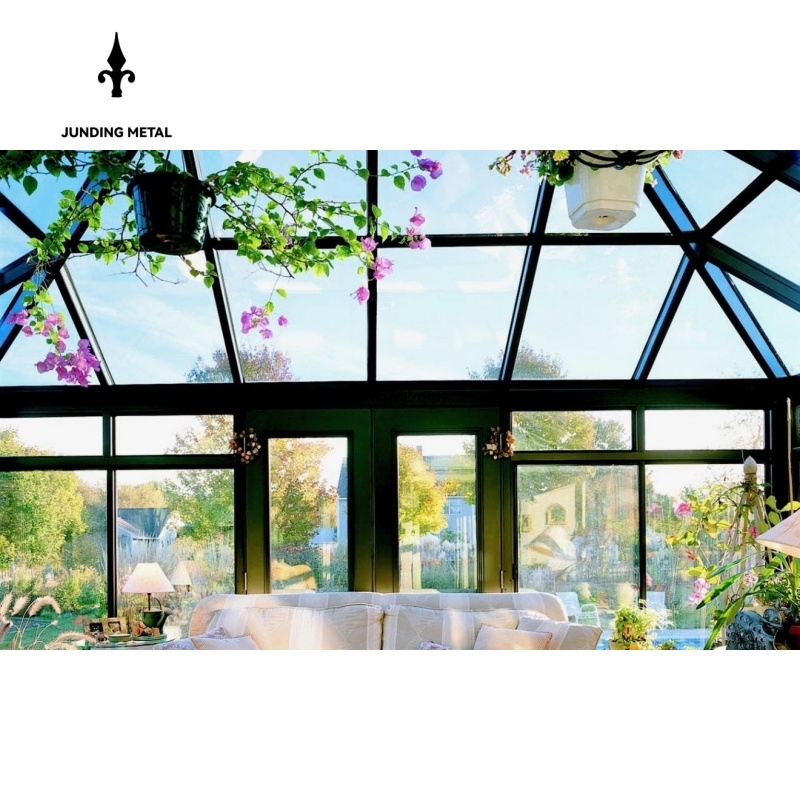 New Products Launched Prefabricated Insulated Glass Sunroom for Nature Connection