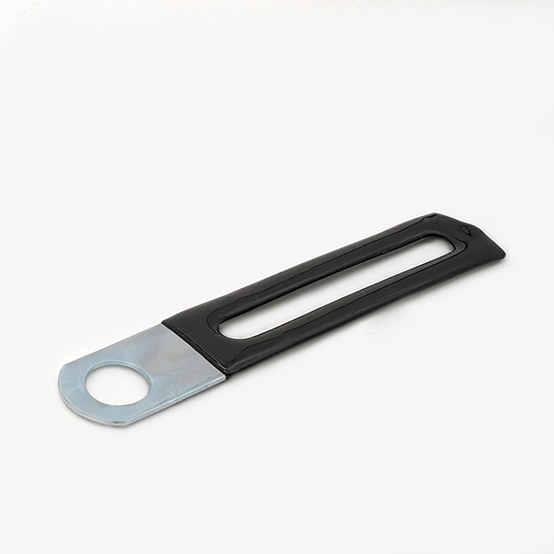 Flexible Cable Clips with Through Holes for Bolts and Screws