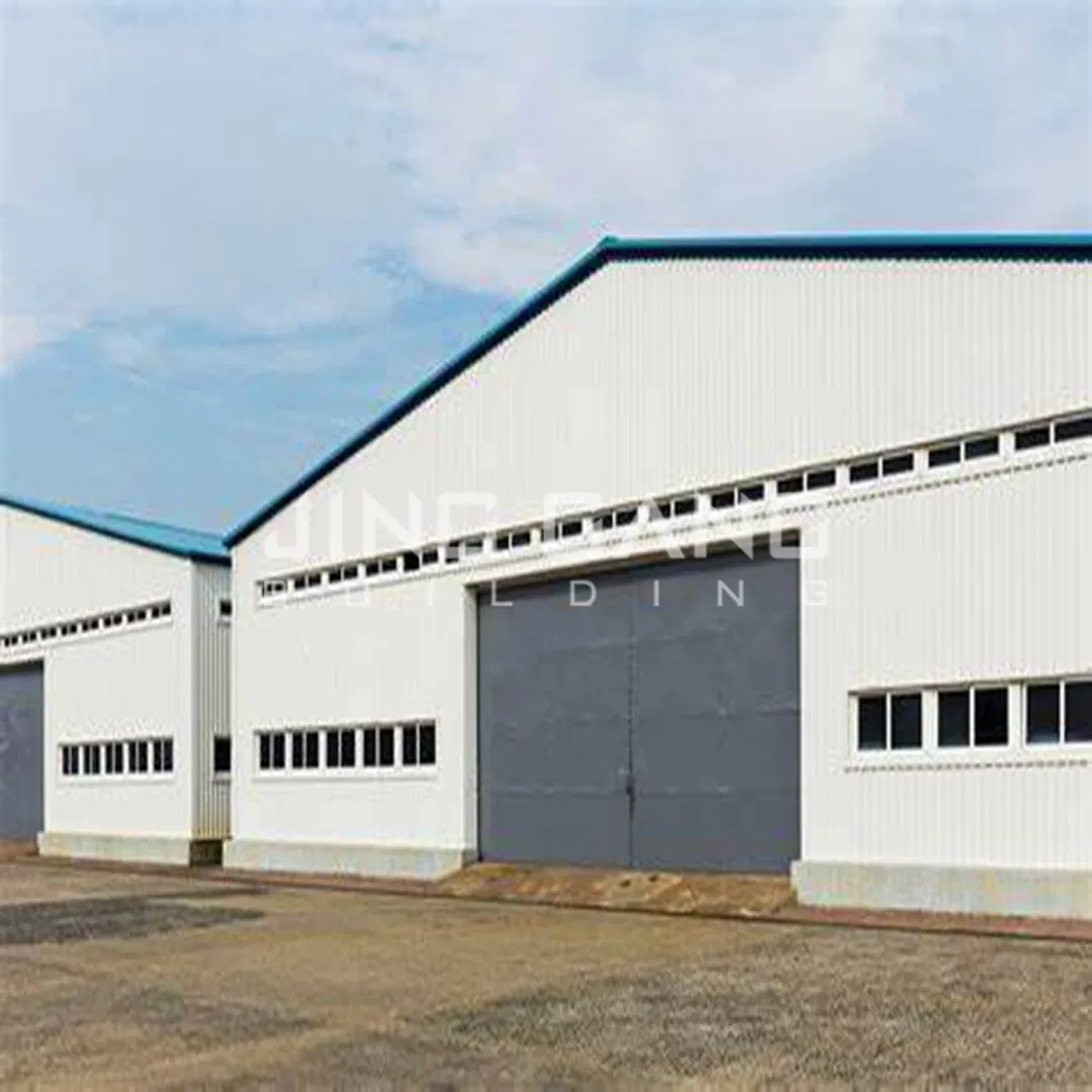 Industrial Long Span Metallic Large Scale Prefabricated Building with Metal Steel Structure