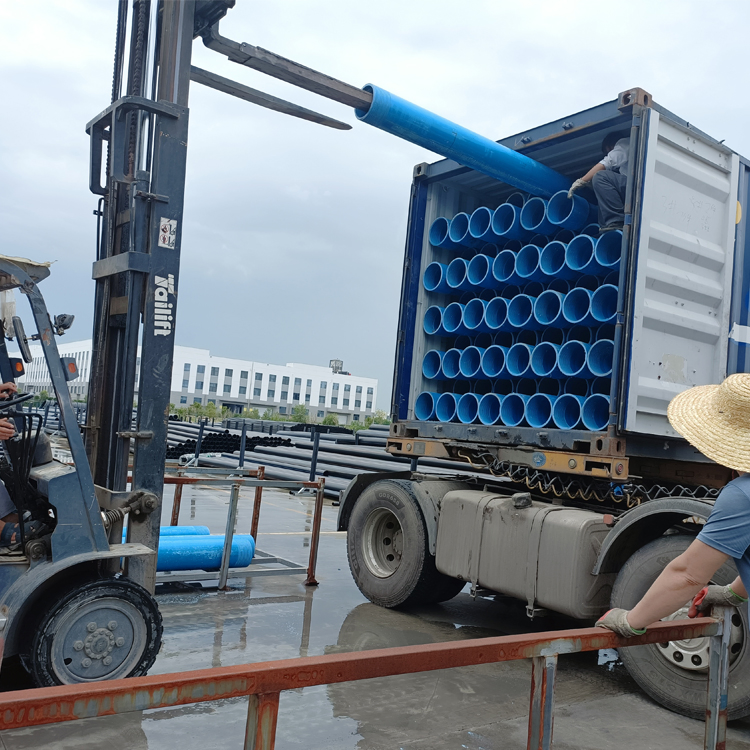 Anticorrosion UV Stabalized Flush Thread End PVC Water Well Casing Borehole Pipe