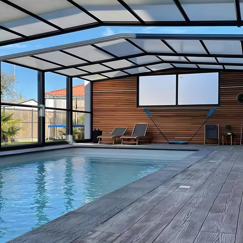 Space Saving Folding Sunroom for Flexible Indoor Outdoor Living