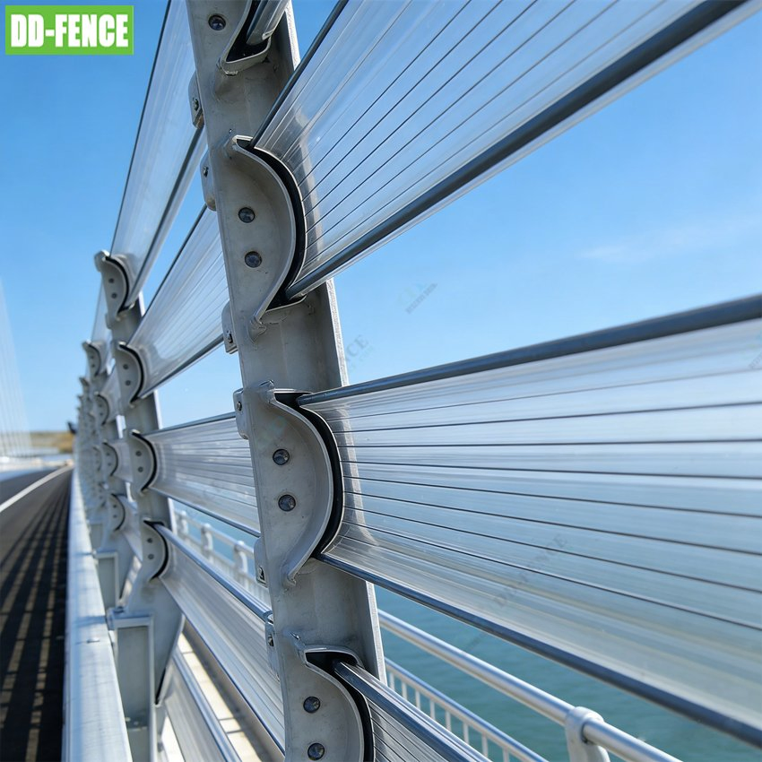 Durable Wind Barrier Wind Break Fence Wind & Dust Control Barrier for Construction, Port, Industrial Site