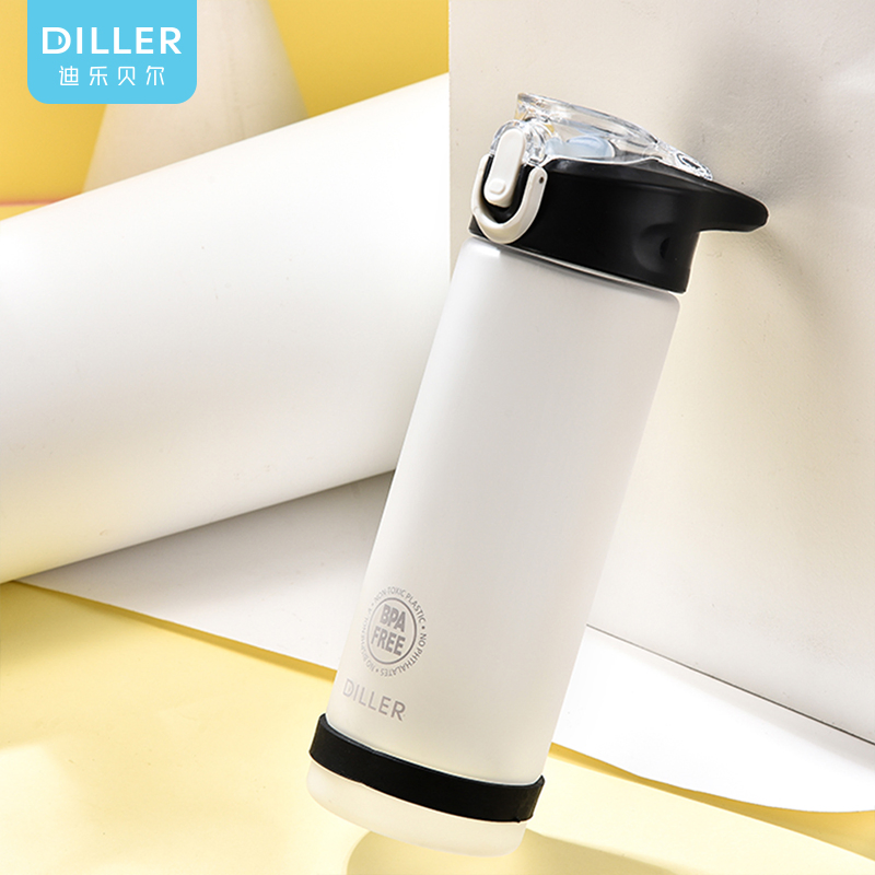 White, Blue, Pink, Grey Plastic Sport Water Bottle with CE / EU