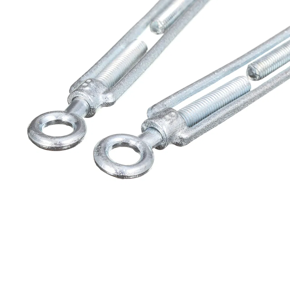 DIN1480 Basket Bolt 304 316 Stainless Steel Hot DIP Galvanized Open Body Jaw to Jaw Turnbuckle