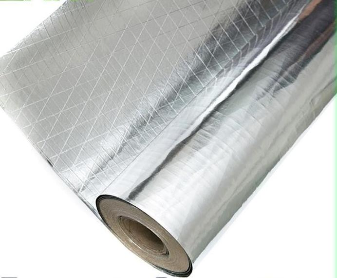 Incombustible Kraft Tri-Ways Aluminum Foil Fsk for Steel Roof Insulation
