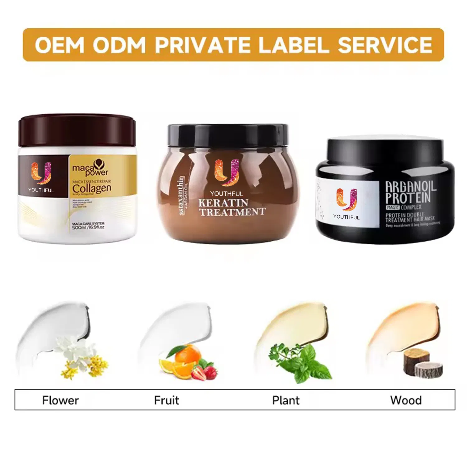 Repair Moisturizing Smoothing Collagen Professional Hair Mask Treatment