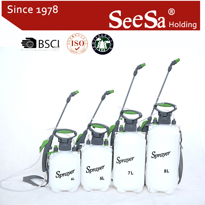 8L Agriculture Garden Weed Bug Killer Hand Manual Power Pressure Pump Sprayer (SX-CS919)