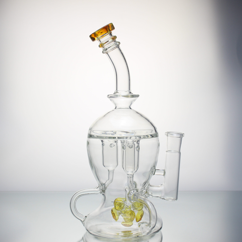 Popular Glass Water Pipe Hand Made Pipes with Smoking Accessories