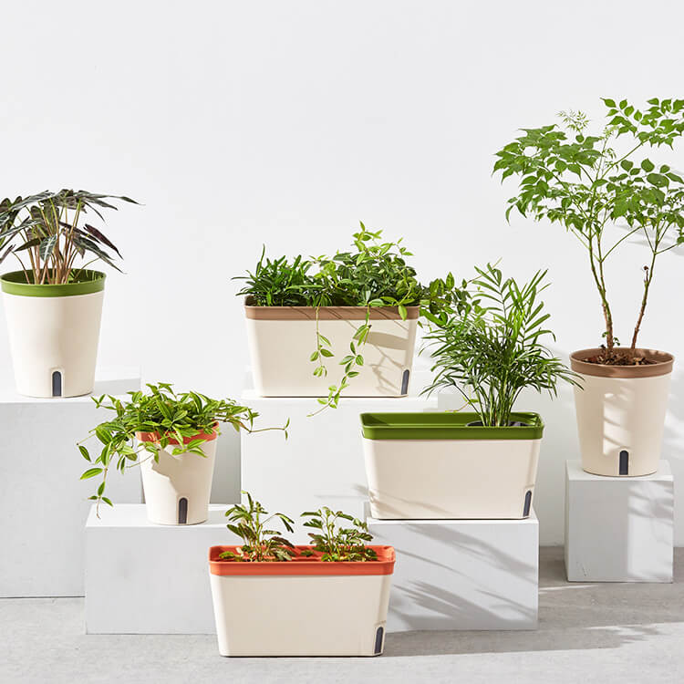 Горшки цветочные BRICE автоматические пластиковые