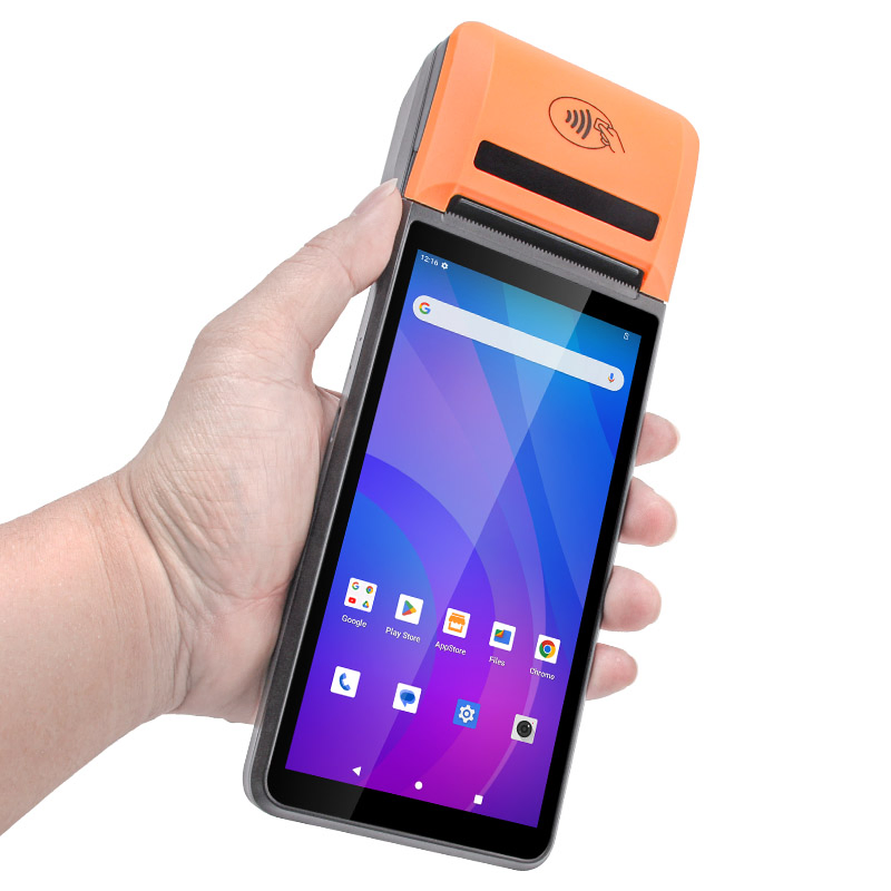 OEM/ODM Supported Uniwa V4p 6 Inchtouch Screen Android 13 Handheld 4G Android POS PDA Terminal with Printer